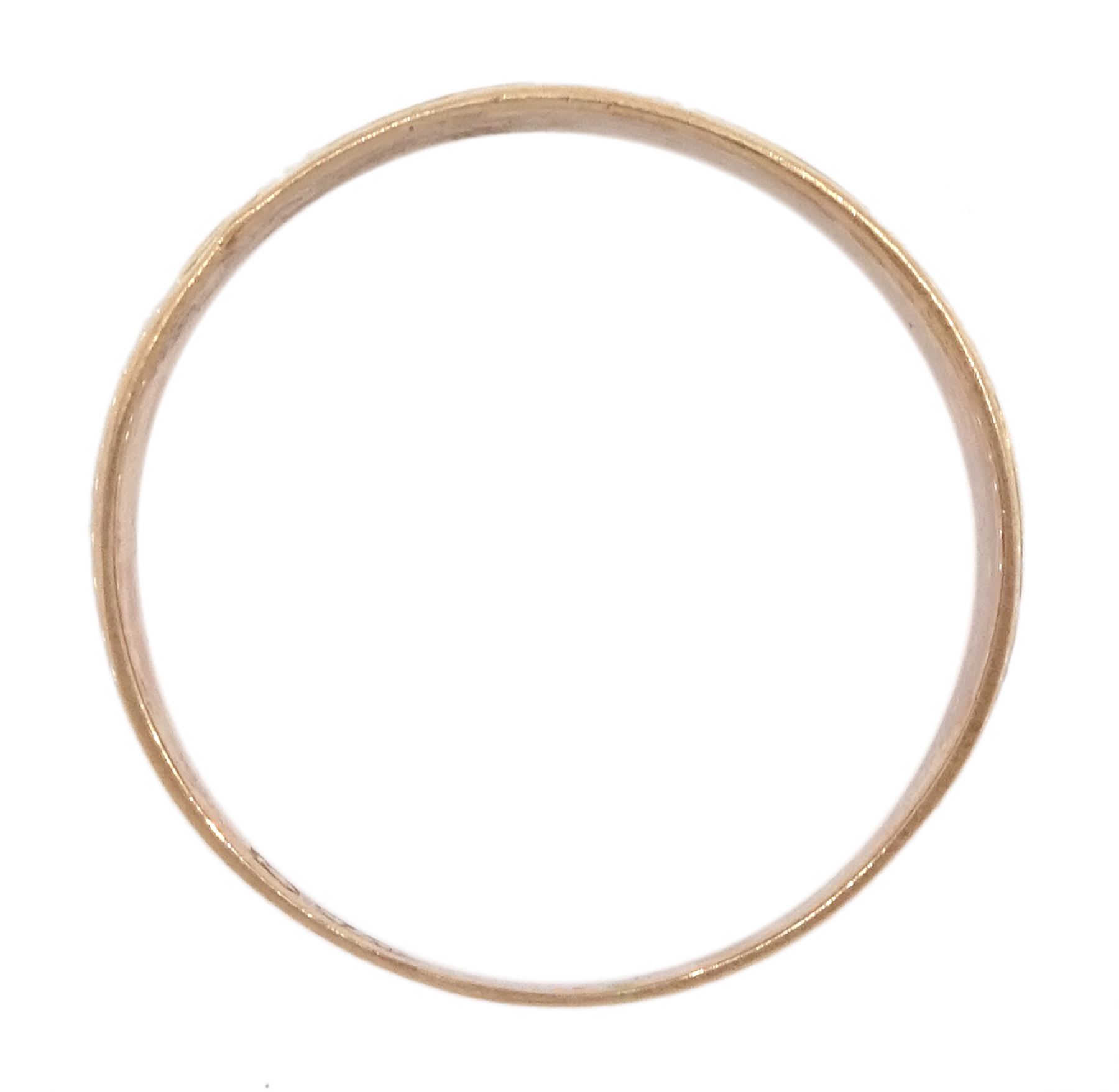 Early 20th century 9ct rose rose 'I Cling To Thee' ring, Chester 1916