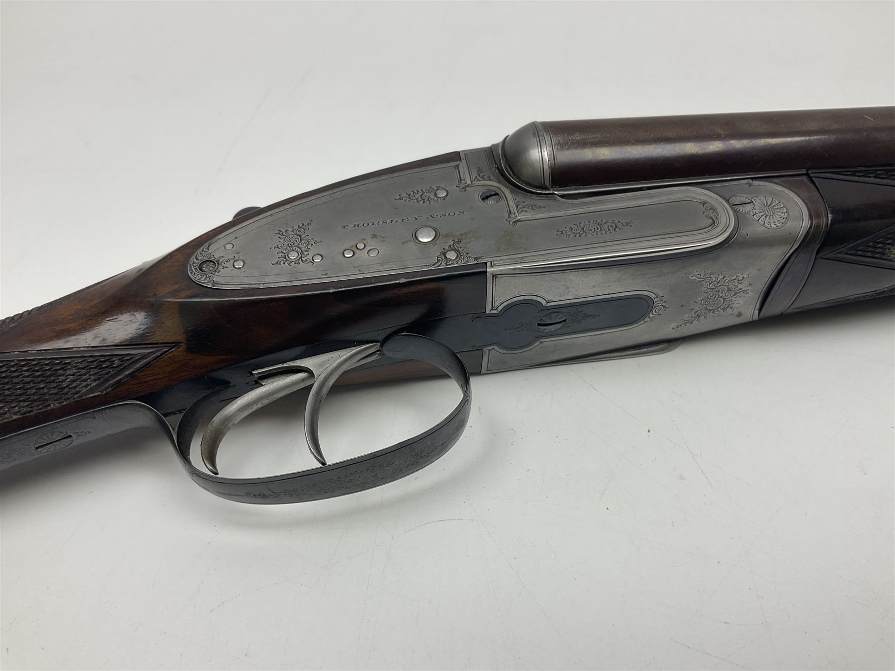 SHOTGUN CERTIFICATE REQUIRED: Thomas Horsley & Son York 12-bore by 2.5