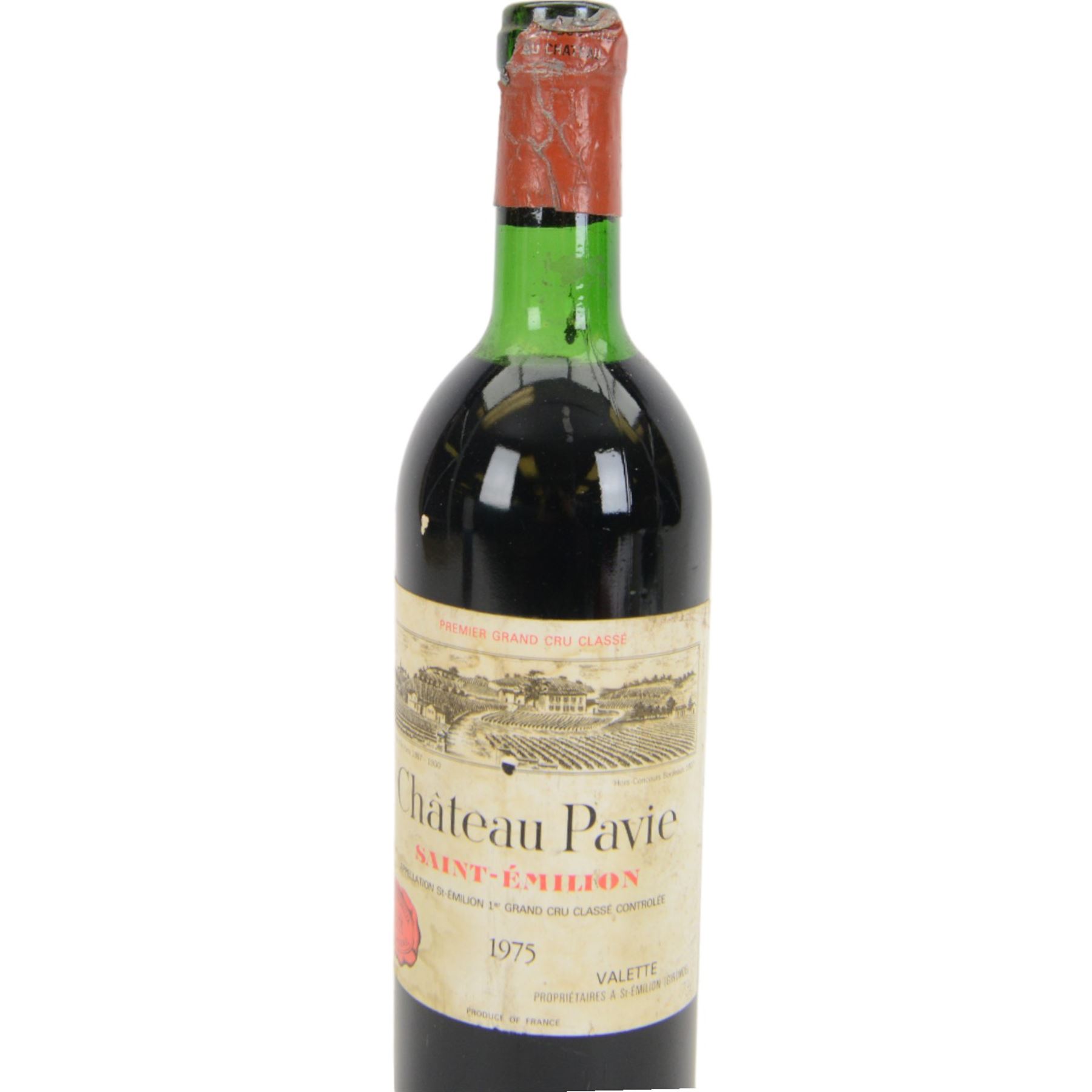 Chateau Pavie, 1975 Saint Emilion Premier Grand Cur Classe, unknown contents or proof 