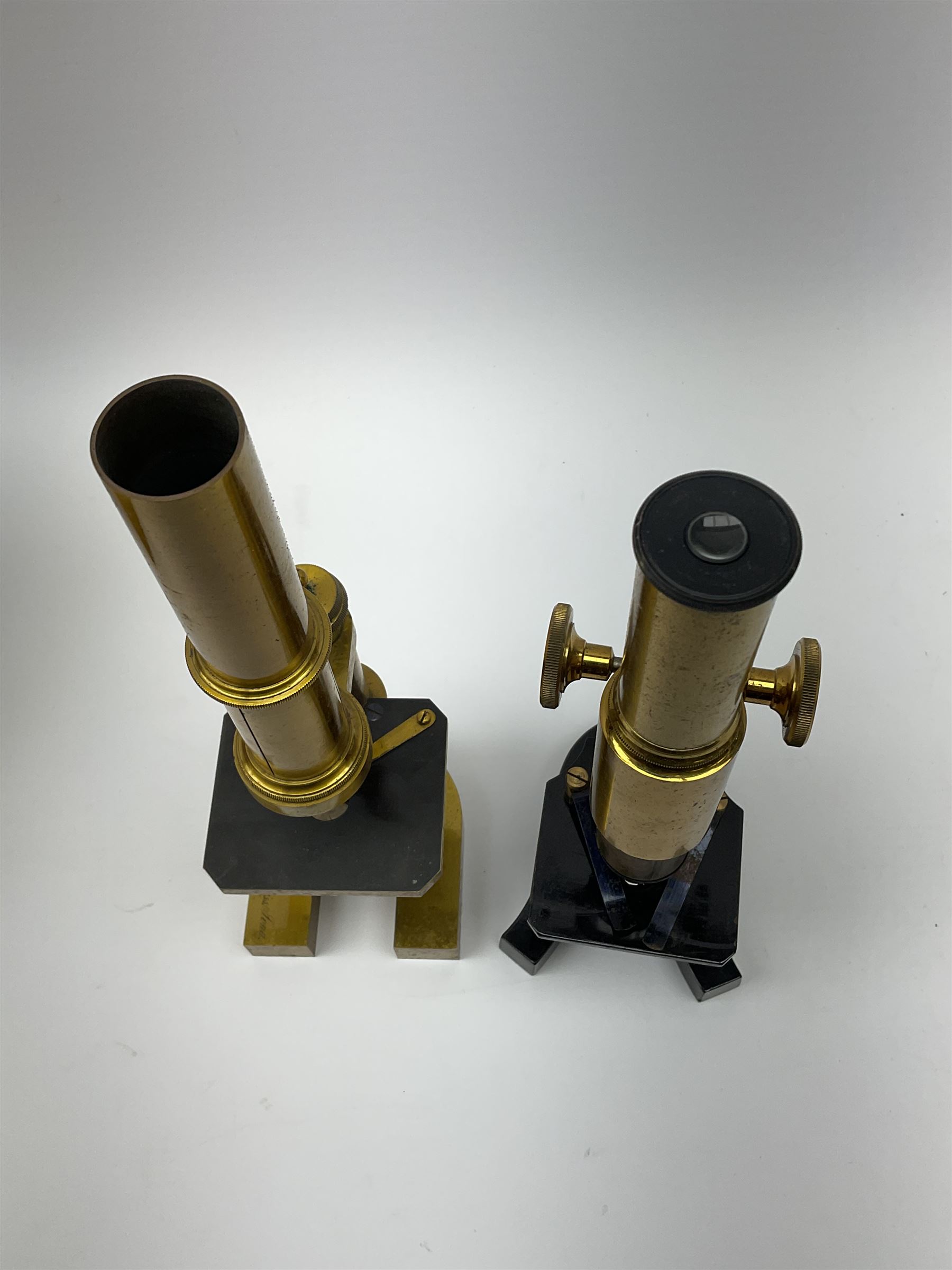 Carl Zeiss Jena brass monocular microscope | Scientific
