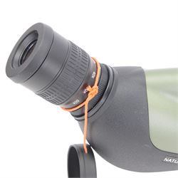 Hawke Nature-Trek 20-60 x 80 spotting scope, boxed with protective soft case and instructions