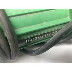 Collection of tools, comprising grinder electric, cased Mac Allister jigsaw, Power craft router