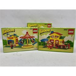 Lego Fabuland - twelve 1980s sets nos.3641, 3644, 3645, 3654, 3659, 3660, 3662, 3664, 3666, 3667, 3668 and 3669; all boxed (12)