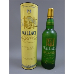  Wallace Single Malt Scotch Whisky Liqueur, 70cl 35%vol, in tube 1btl  