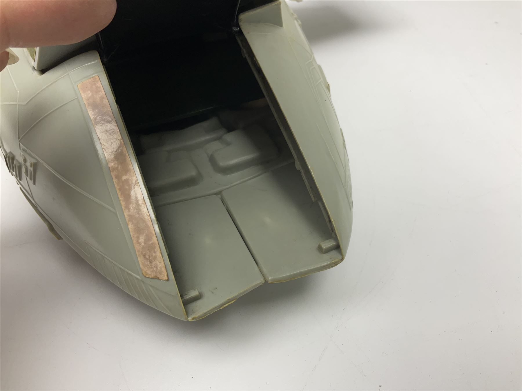 Star Wars - three space vehicles comprising B-Wing fighter and large Millenium Falcon space ship; both with instructions; and Boba Fett Slave 1; all unboxed (3)