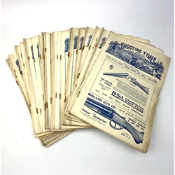 Shooting Times and British Sportsman magazine, thirty-two early 20th century editions, comprising 1922 (3), 1923 (5), 1926 (22) and 1928 (2)
