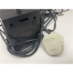 Sinclair ZX Spectrum (1984) with accessories and games; ten games for Sinclair Spectrum and 48K Spectrum to include ‘Knight Lore’, ‘The Way of the Exploding Fist’, and ‘Green Beret’ all in original boxes, ‘Rambo First Blood Part II’ without original box; Sinclair UK1400 Power Supply Unit, Hales Universal Mains Adapter, RAM Turbo Spectrum Joystick Interface, Starlite Cassette Player, all without boxes