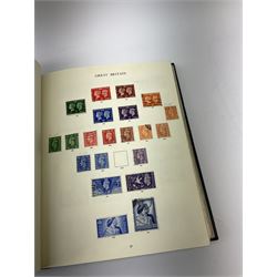 Stanley Gibbons 'Windsor Album' housing Great British stamps from Queen Victoria to Queen Elizabeth II including penny reds, half penny bantams etc