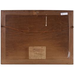 Frank Weston Benson (American 1862-1951): 'Setting Decoys', etching signed in pencil, titled verso 20cm x 27.5cm