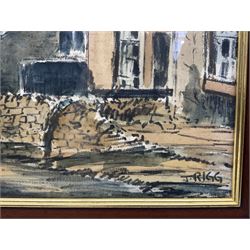 Jack Rigg (British  1927-2023): 'Appletreewick', watercolour signed, titled verso 37cm x 54cm 