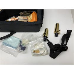 Trevor James Artemis A1 brass alto saxophone AL11572, serial no.321041; in lightweight carrying case with accessories