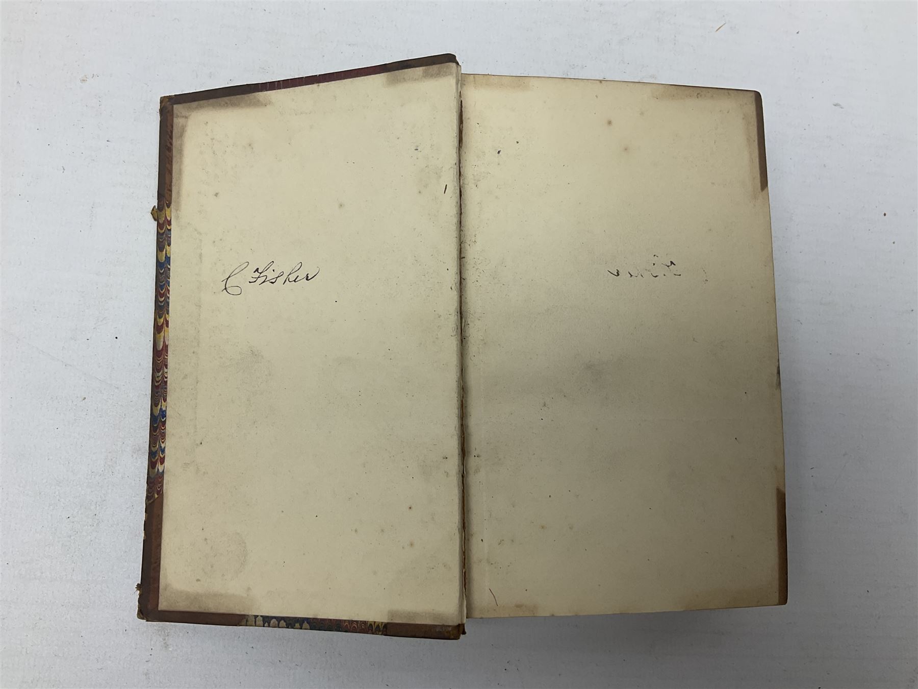 Jules Michelet (French 1798-1874): The Insect, with illustrations by Giacomelli, pub. T. Nelson and Sons, Paternoster Row, Edinburgh and New York, 1875, together with Edward Callow: The Phynodderree and Other Legends of the Isle of Man, with illustrations by W.J. Watson, pub. J. Dean and Son, Fleet Street, E.C, George Dodd: Metals British Manufactures, pub. Charles Knight and Co, Ludgate Street, 1845, WWI Imperial Army Series Musketry, pub. John Murray, Albermarle Street, 1915, Laurence Echard (1670–1730): The Roman History From the Settlement of the Empire by Augustus Caesar, To The Removal of the Imperial Seat by Constantine the Great Containing the Space of 355 years, vol. 2, printed by T.H. for M. Gillyflower, J. Tonson in Fleet Street, H. Bonwick in St. Paul's Church-yard and R. Parker in Cornhill, 1698, bound in leather (5)