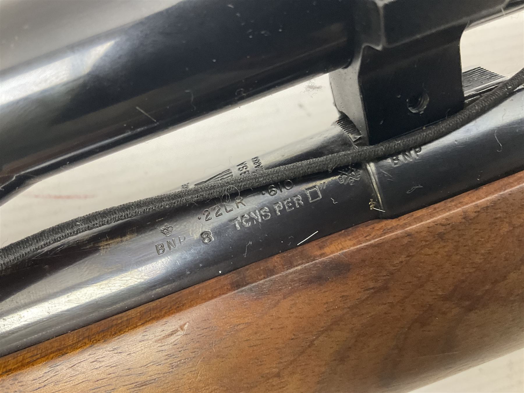 FIREARMS CERTIFICATE REQUIRED - BSA Supersport 5 bolt-action .22 LR rim-fire rifle with five-shot magazine, the 58.5cm (23