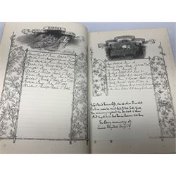 19th century The Illustrated Family Bible with Explanatory Critical & Devotional Commentary, published by  A Fullarton & Co, leather-bound with gilt decoration to cover, with the family register filled in for the Duggleby & Dunn family of Beverley