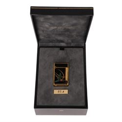 S J Dupont - Kawasemi, by artist Tadashi Inami, the Kingfisher Maki-E lighter with serial number 19CJN97, in the original presentation box