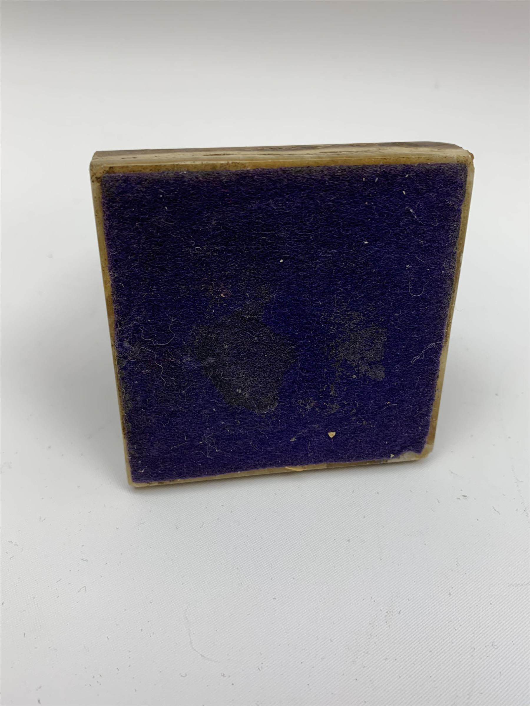 Demetre Chiparus (1886-1947): Innocence, a gilt bronze and ivory figure, circa 1925, standing in contemplative post with hands clasped, upon onyx plinth, signed to base, H24.4cm