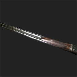Atkinson & Griffin, 16 bore, double trigger, boxlock side by side shotgun, 71cm (28