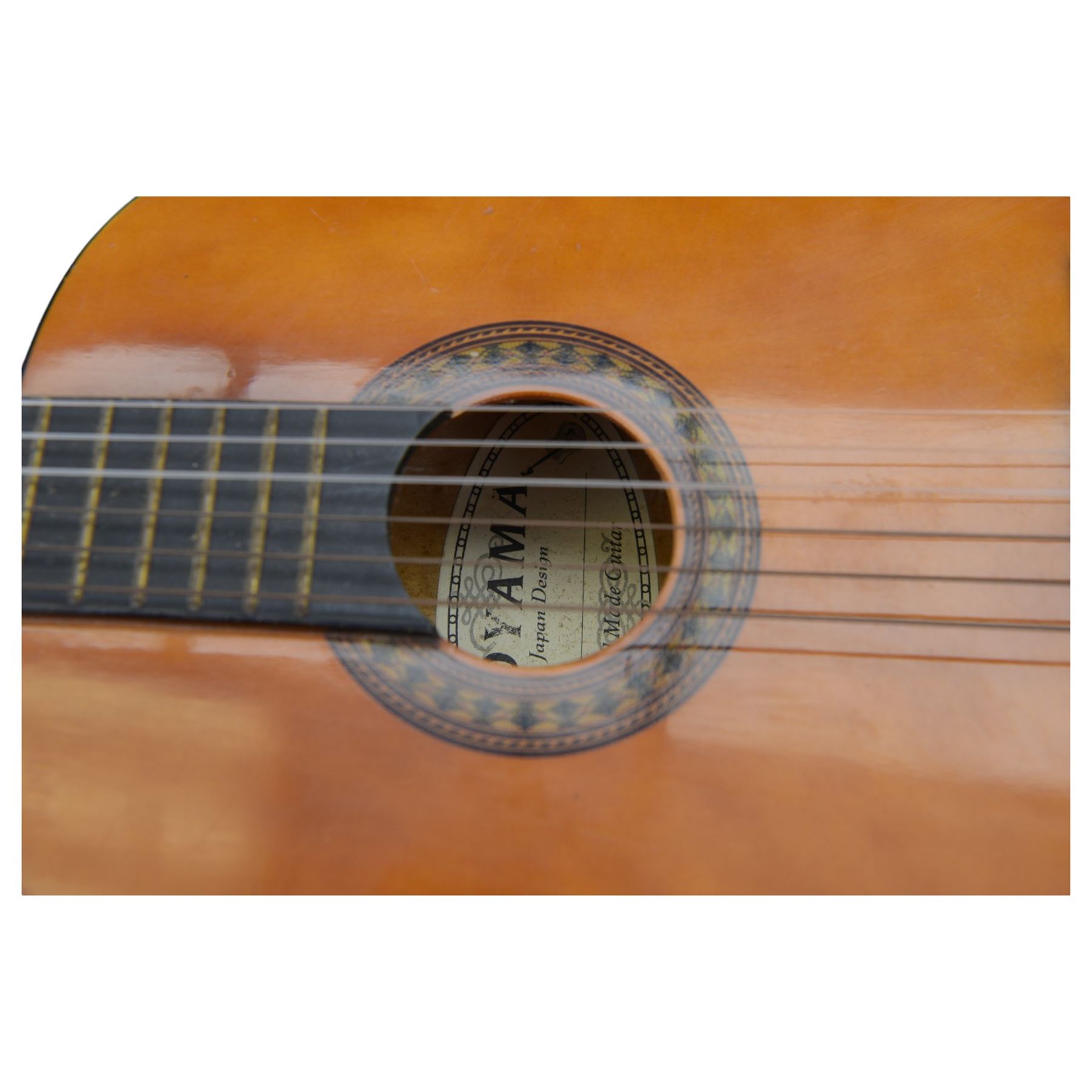 Two Japanese Toyama children's 1/4 size classical guitars, L75cm