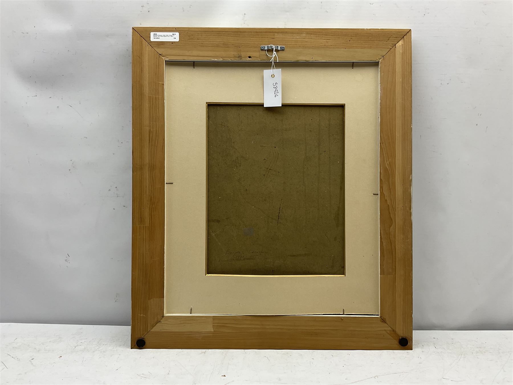 Benjamin Strasser (Austrian 1888-1955): Portrait of a Midwife, oil on board signed 47cm x 39cm