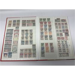 Great British, Commonwealth and World stamps, including South Africa, Malta, Falkland Islands, Gambia, Hong Kong, Grenada, Nyasaland, Somaliland, Antigua etc, housed in six albums or stockbooks