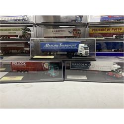 Sixteen limited edition Oxford Haulage Company die-cast models, all boxed (16)