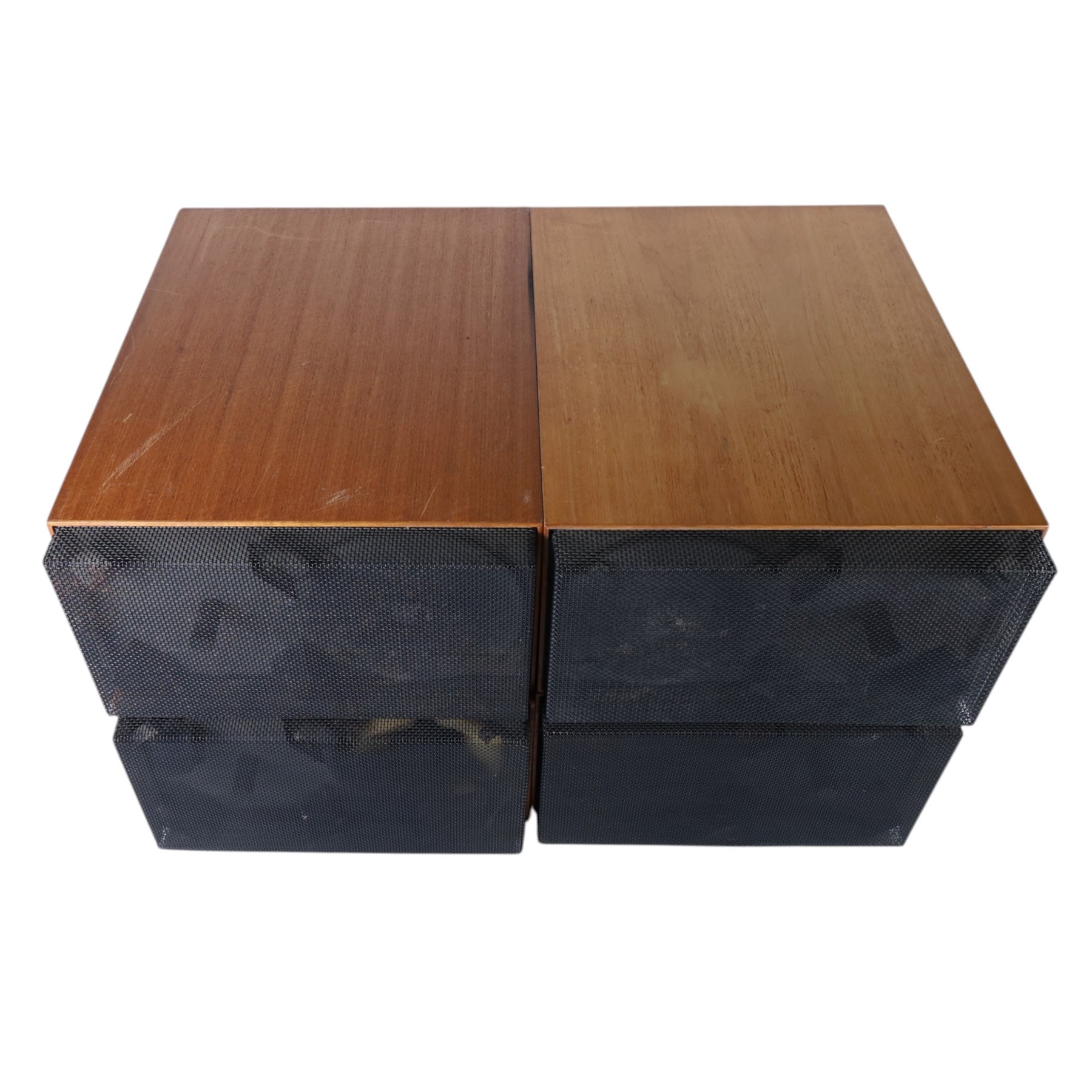 Four Sonab Model. 0A-5 Type 2 speakers, H44cm