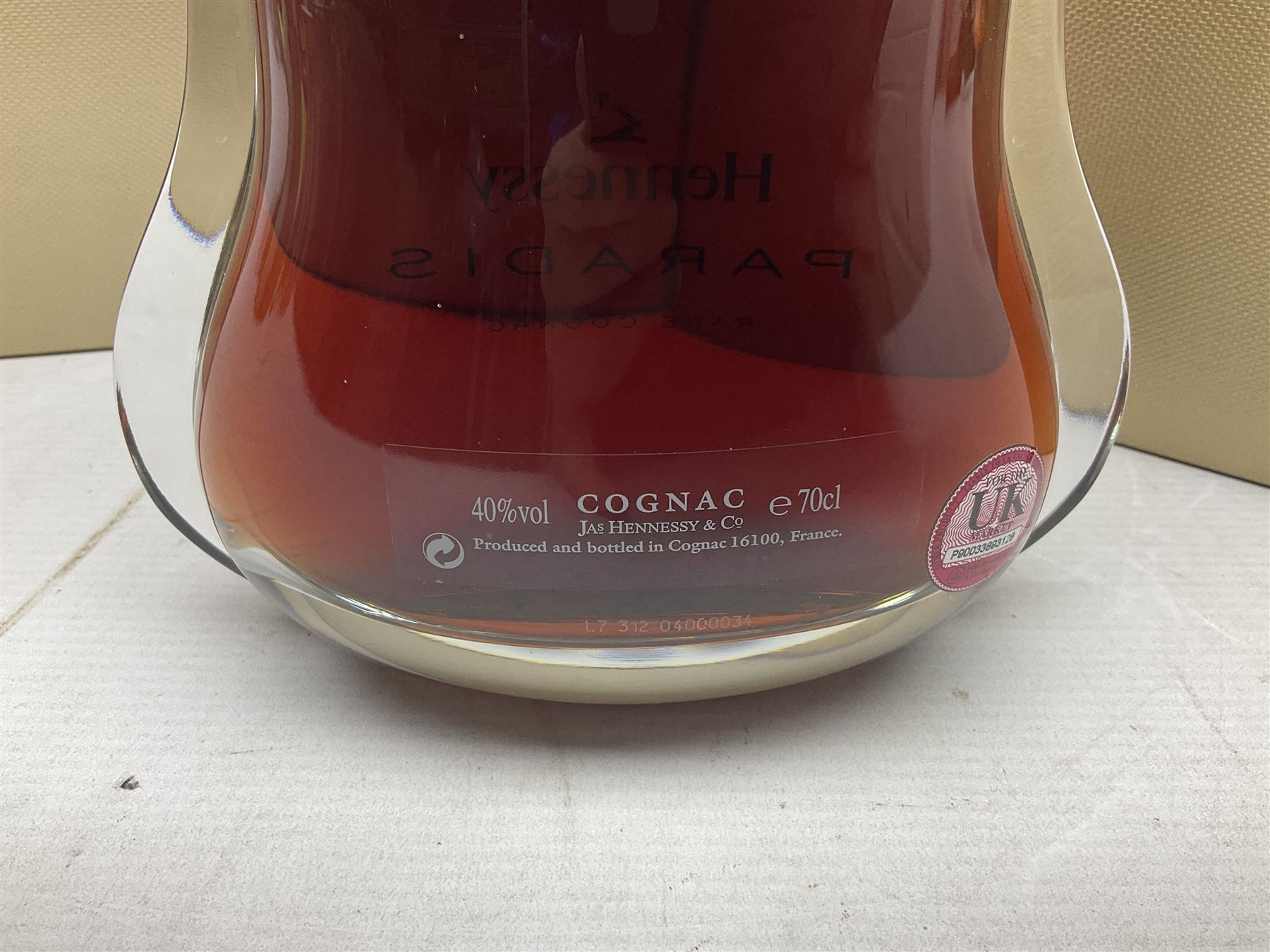 Hennessy Paradis Rare Cognac, 70cl 40% vol, in original presentation box  