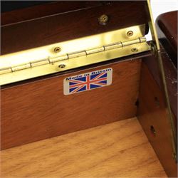 Wilh. Steinmann - 20th century East German mahogany veneered upright piano, together with matching stool