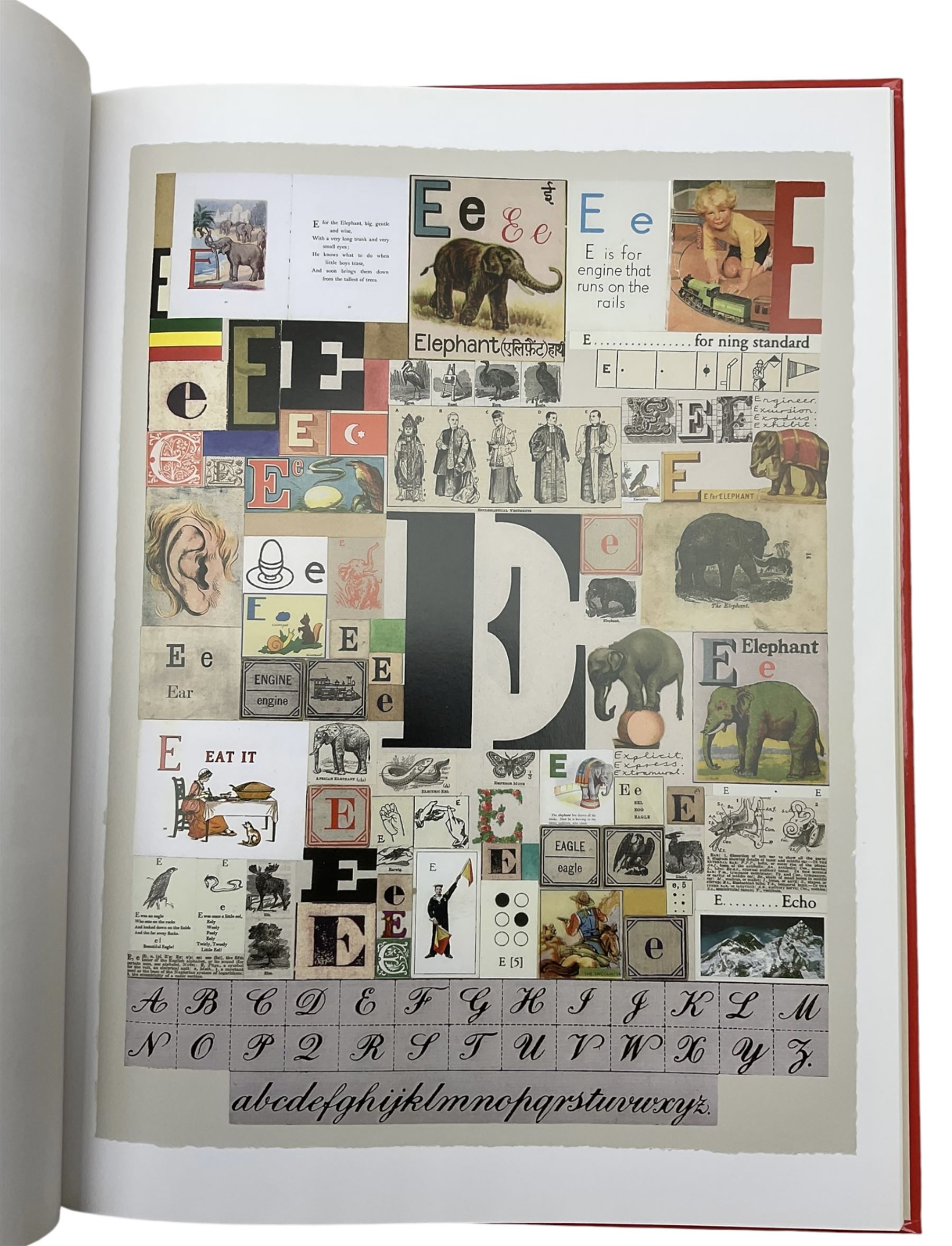 Peter Blake (British 1932-): 'An Alphabet', hardback signed to label on title page, containing a portfolio of reproduced prints from the alphabet series