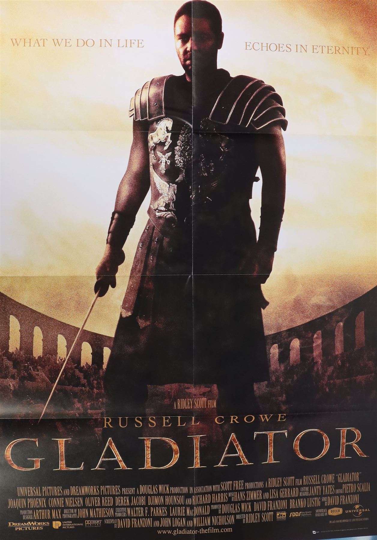 Nine film posters, including Saturn 3, Airplane, Amityville Horror, 10 and five Oscar Winners examples given free with The Times in 2007