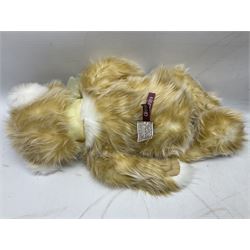 Charlie Bears - limited edition Plumo Collection 'Anke' CB191959A, limited to 3000; 'Cheese Whizz' CB202040C; and 'Cotton Candy' CB202040A; all with labels (3)