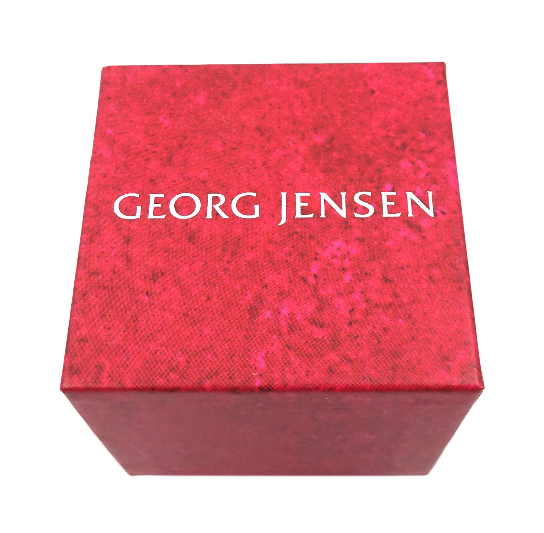 Silver devoted hearts ring by Regitze Overgaard for Georg Jensen, No 262, boxed