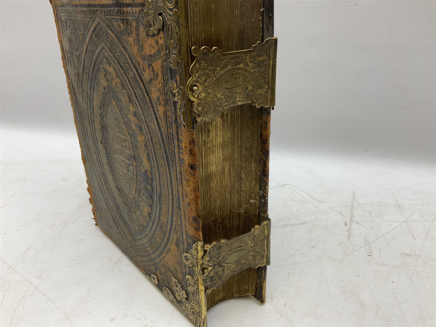 Brown's Self Interpreting Family Bible, The Holy Bible Old & New Testaments by Reverend John Brown, with coloured plates