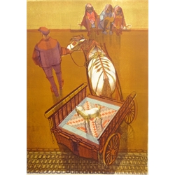 Charles Keeping (British 1924-1988): 'Brixton General Dealer', lithograph signed, titled and dated Jan 1956, 57cm x 39cm