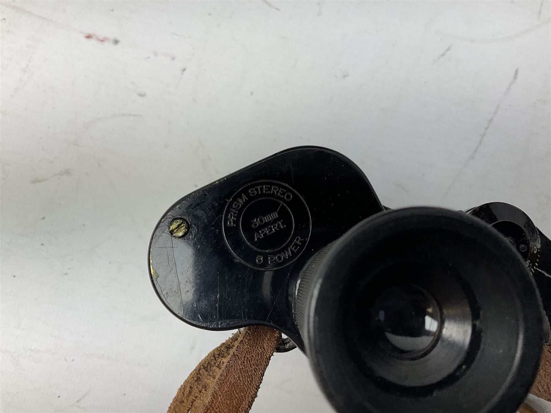 Pair of Bausch & Lomb U.S.A. 30mm binoculars and a pair of WWII period Bino Prism No.5 MKV 7X binoculars dated 1944 (2)