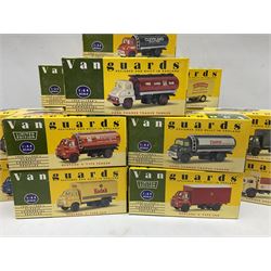 Nineteen Lledo Vanguards 1:64 scale 1950's-1960's Classic Commercial Vehicles die-cast models, all boxed (19)