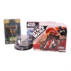 Hasbro Star Wars model vehicles, comprising two Darth Vader's Sith Starfighters, Stap and ...