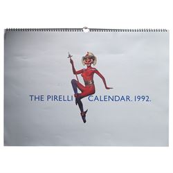 Eight Pirelli calendars, comprising 1998, 1995, 1991, 1994, 1997, 1992 and 1996, and another adjustable undated (8)