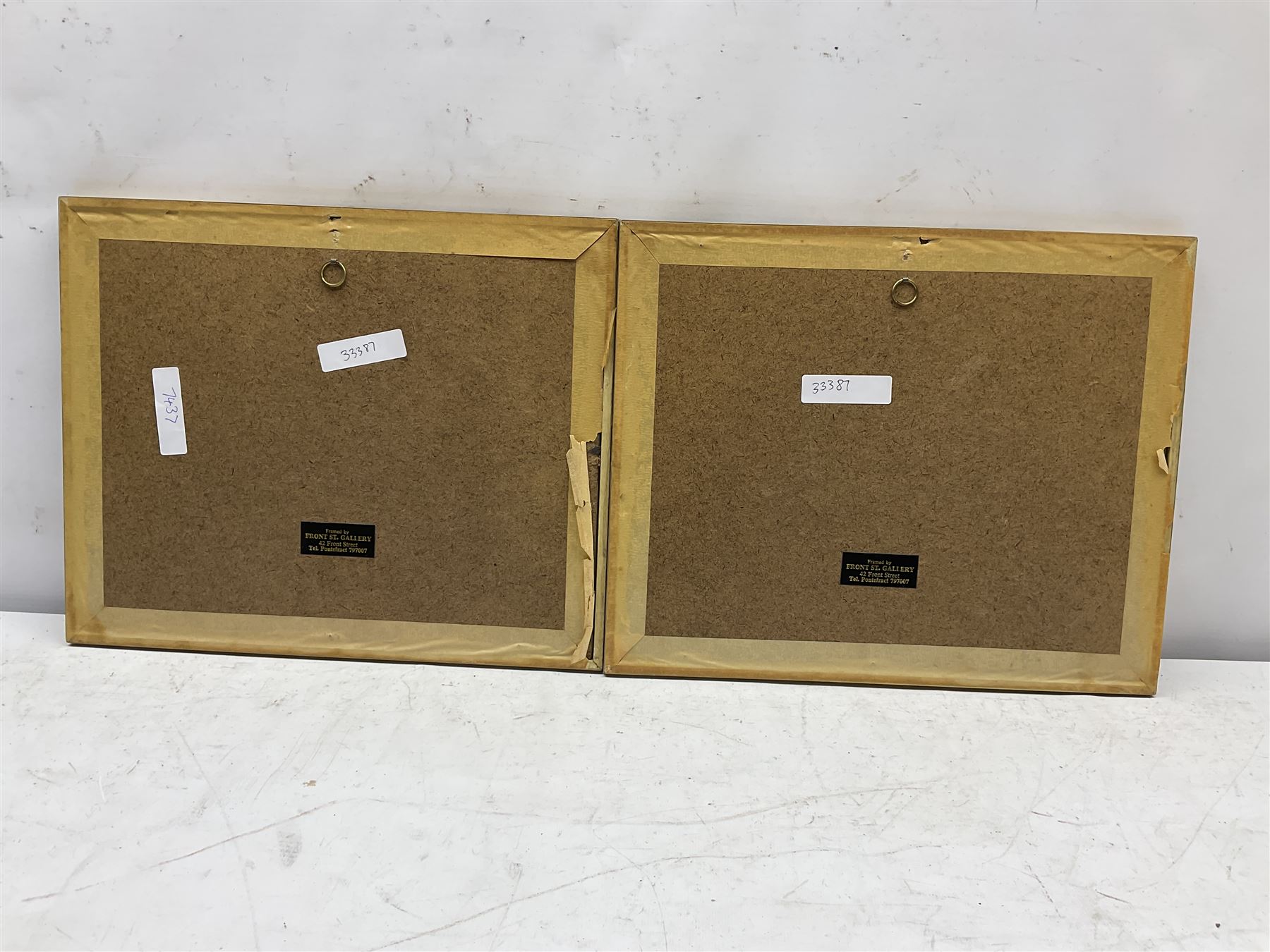 L Vallance (British early 20th century): Highland Landscapes, pair watercolours signed 17cm x 25cm (2)