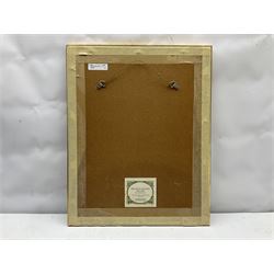 Neil Forster (British 1942-2016): Dog Portrait, pastel signed 35cm x 25cm