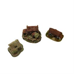 Twenty three Lilliput Lane Regional Collection models, including Bronte Parsonage 1985, Applejack Cottage 1994, Briary 1989 (version 2), Lapworth Lock 1991, etc, all boxed with deeds