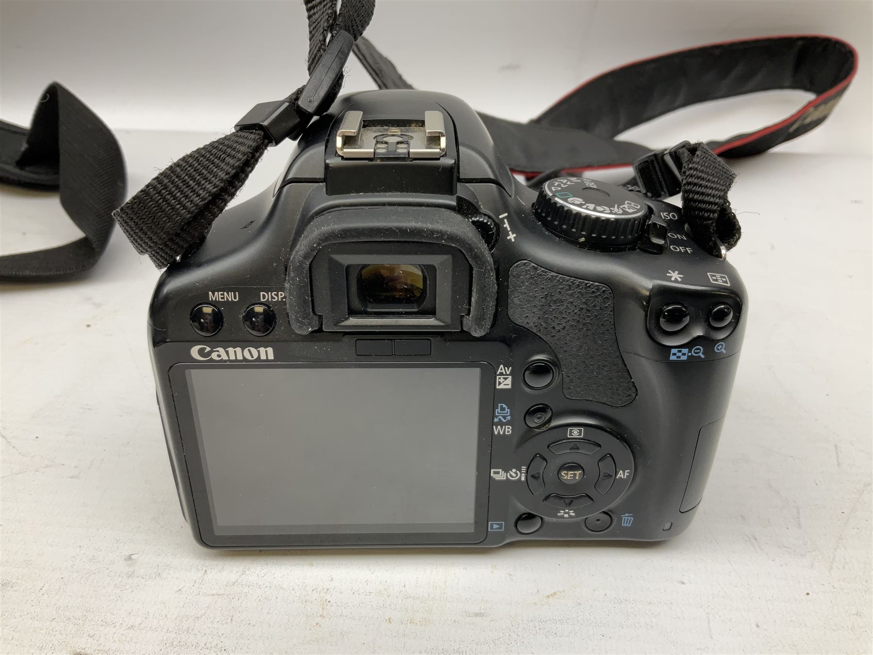 Canon EOS 450D camera with Canon Zoom lens 'EF-S 18-55mm 1:3.5-5.6 IS' with carry bag