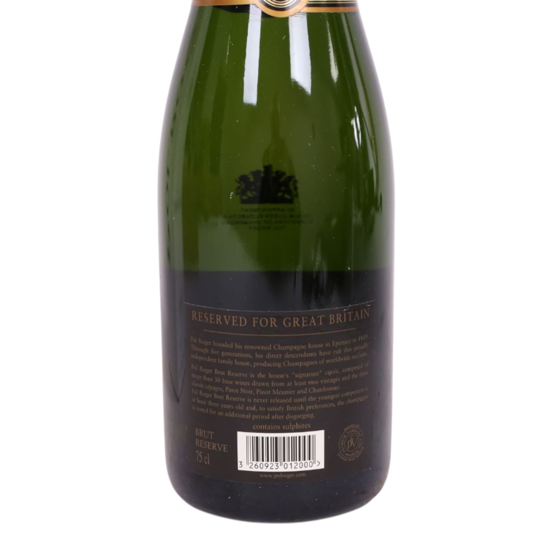 Pol Roger reserve champagne, 12.5% 75cl, boxed 