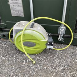 Retractable garden hose reel - THIS LOT IS TO BE COLLECTED BY APPOINTMENT FROM DUGGLEBY STORAGE, GREAT HILL, EASTFIELD, SCARBOROUGH, YO11 3TX