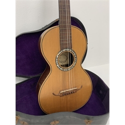 Pietro Tonelli Napoli acoustic guitar in carrying case