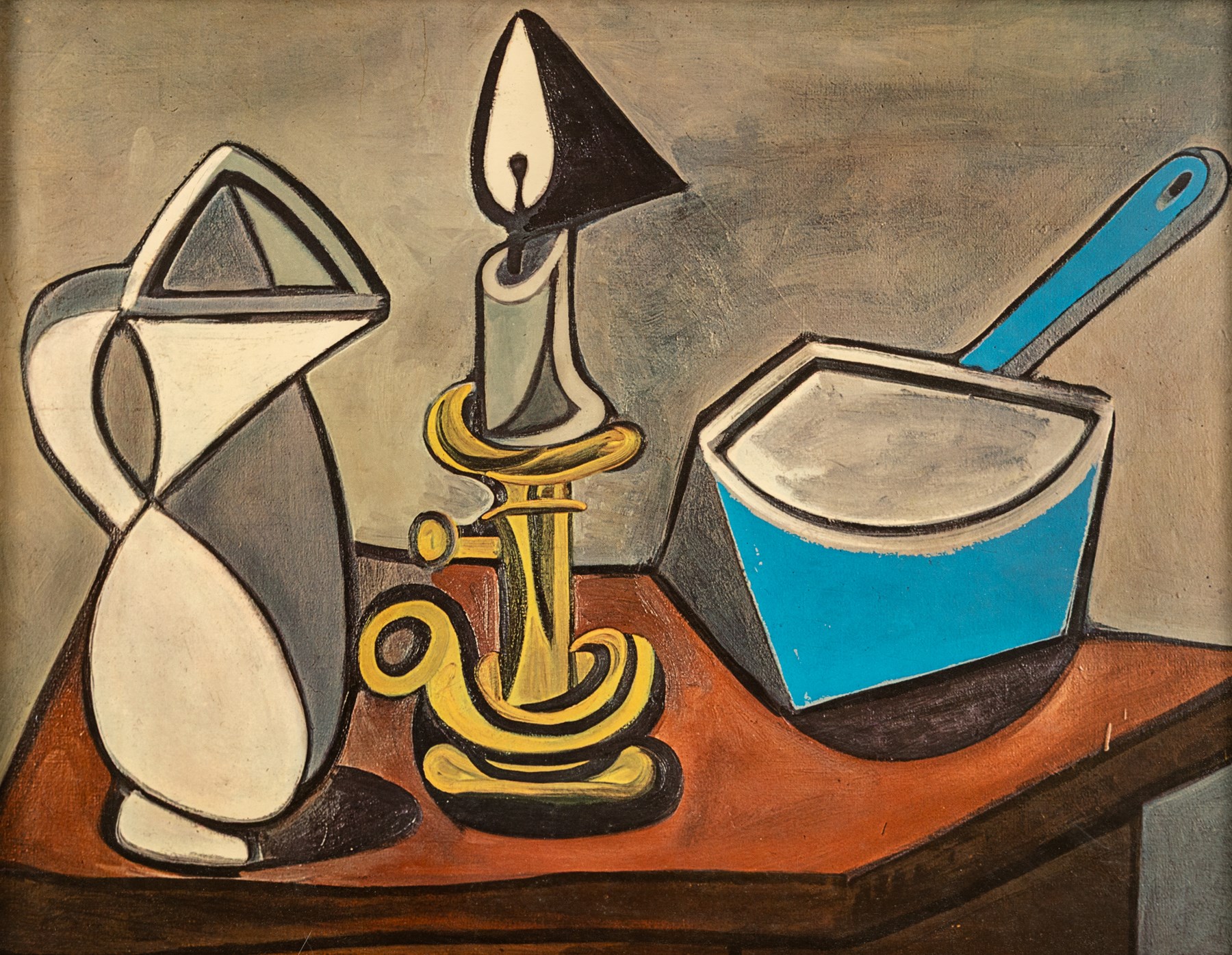 After Pablo Picasso (Spanish 1881-1973): La Casserole Émaillée, coloured print 47cm x 61cm