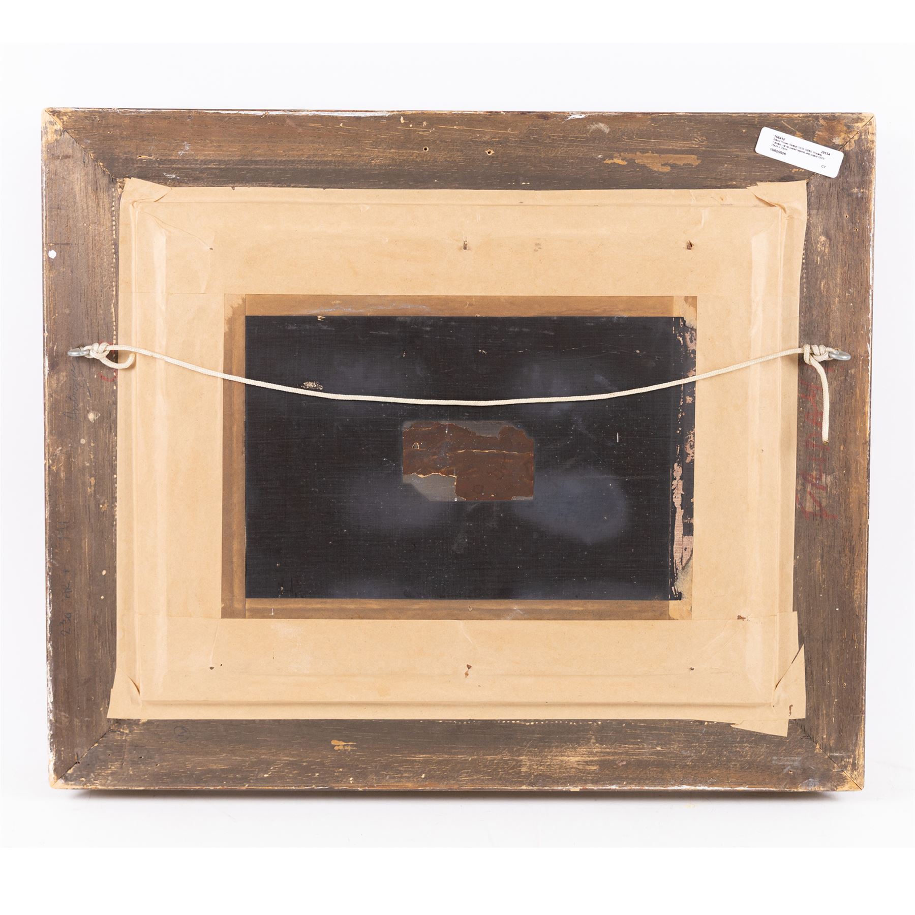 Alfred Provis (British 1818-1890): Peeling Turnips, oil on panel signed and dated 1879, 26cm x 35cm