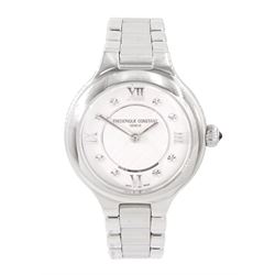 Frederique Constant Classics Delight ladies stainless steel quartz wristwatch, Ref. FC-200...