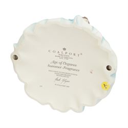 Eighteen Coalport Age of Elegance bisque figurines, including Brighton Promenade, Kensington Parade, Spring Pageant and Mandarin Crescent, mostly boxed