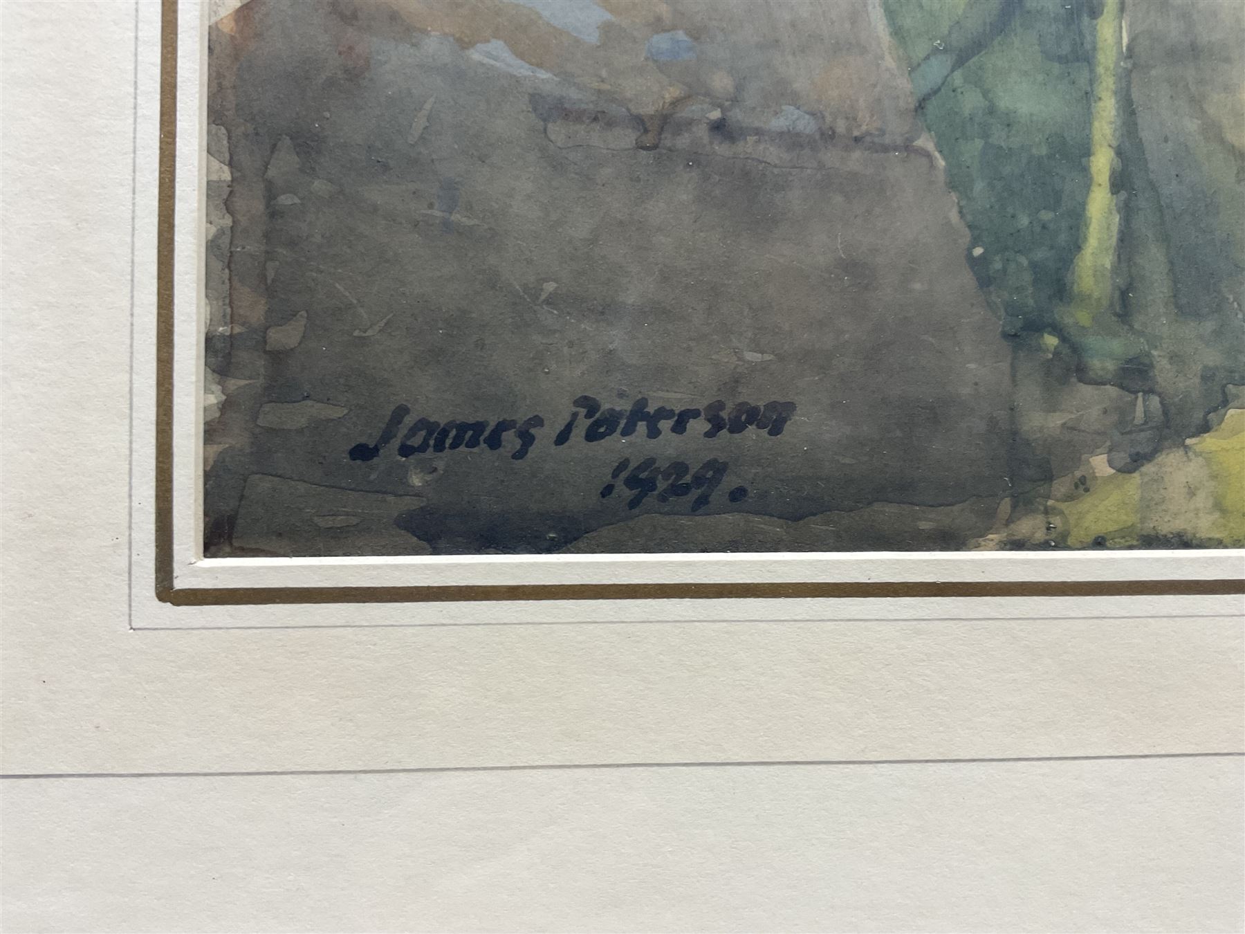 James Paterson (Scottish 1854-1932): Still Life of White Roses, watercolour signed and dated 1929, 37cm x 26cm 